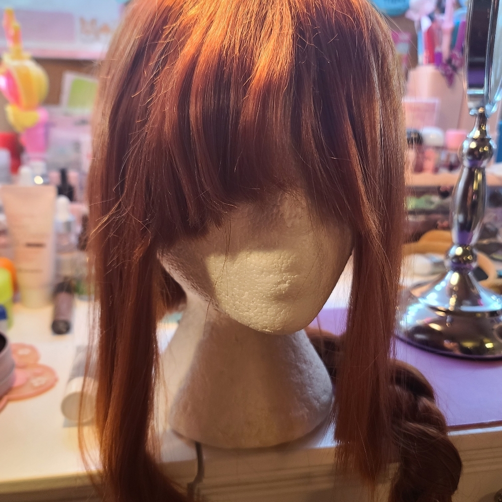 Arda wig le Tigre with bangs in light copper red